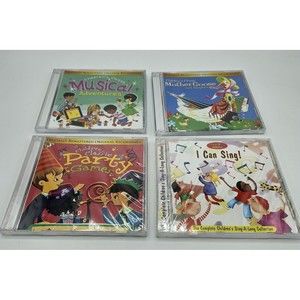 Kids Direct ~ Kids Songs/ Singing Set Of 4 CDs ~ Sealed